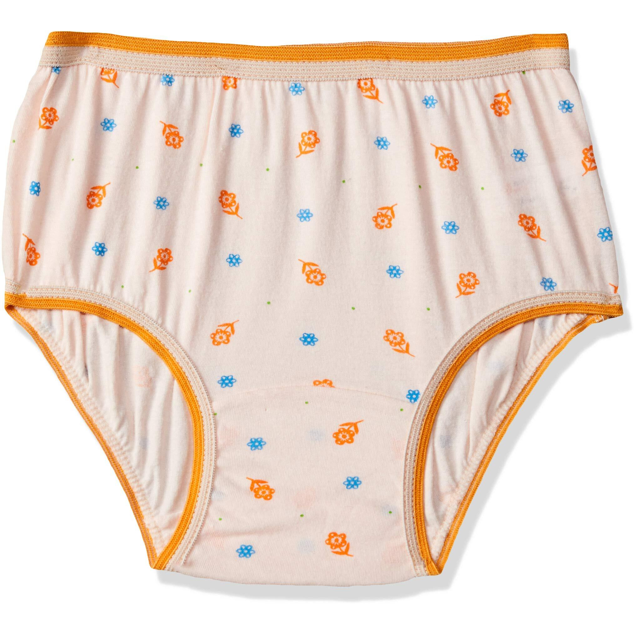 BODYCARE Girls Cotton Panty (Pack of 6) (E1876_Multicoloured_55_Multicoloured 1_3 Years-4 Years)