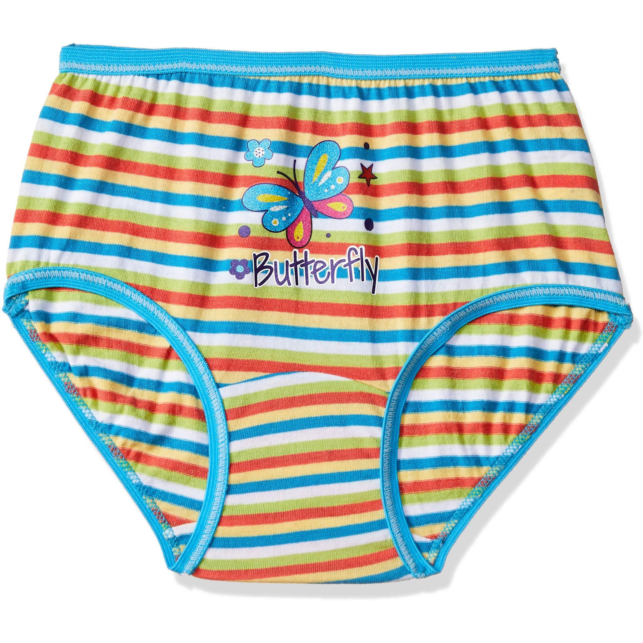 BODYCARE Girls Cotton Panty (Pack of 6) (E3035_Multicoloured_65_Multicoloured 2_5 Years-6 Years)