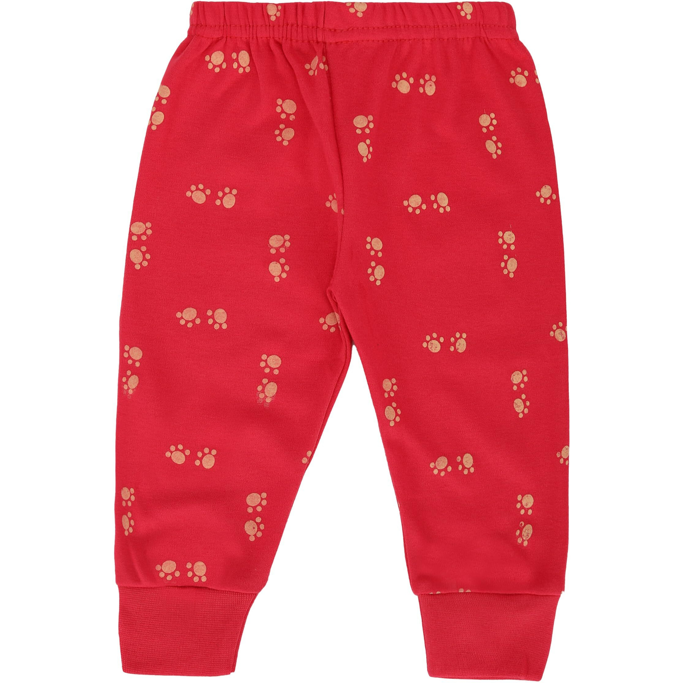 Dowin Unisex Baby Cotton Pajama Bottoms Soft Cozy and Comfortable - Pack of 6 (Dark Printed Pajami 2XL)