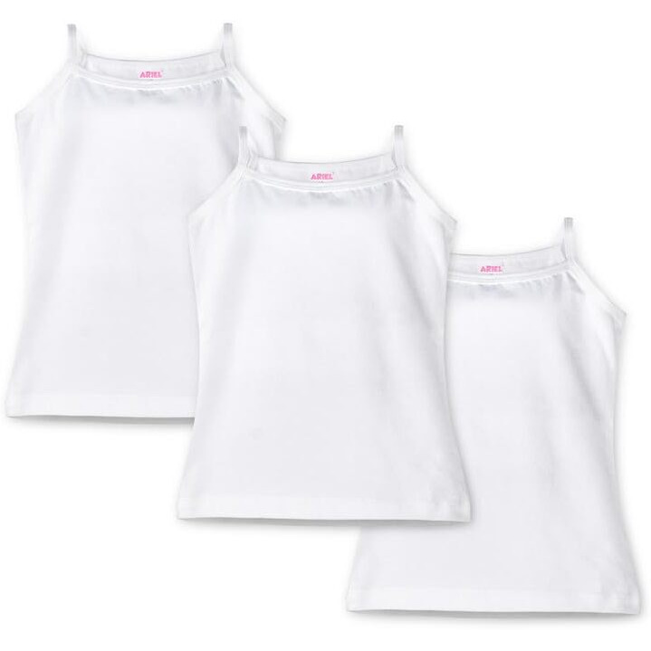 ARIEL Girls Cotton Full Slip (AR-G-SLIP-P3-3-4Years-Set4_Multicolor_3-4 Years)