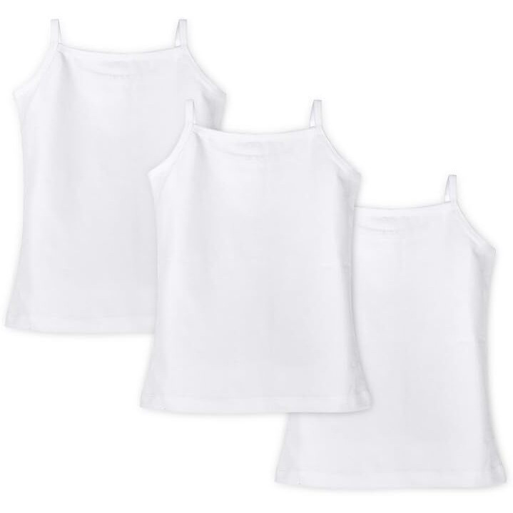 ARIEL Girls Cotton Full Slip Regular Camisole (Ar-G-Slip-P3-15-16Years-Set4_Multicolor_15-16 Years)