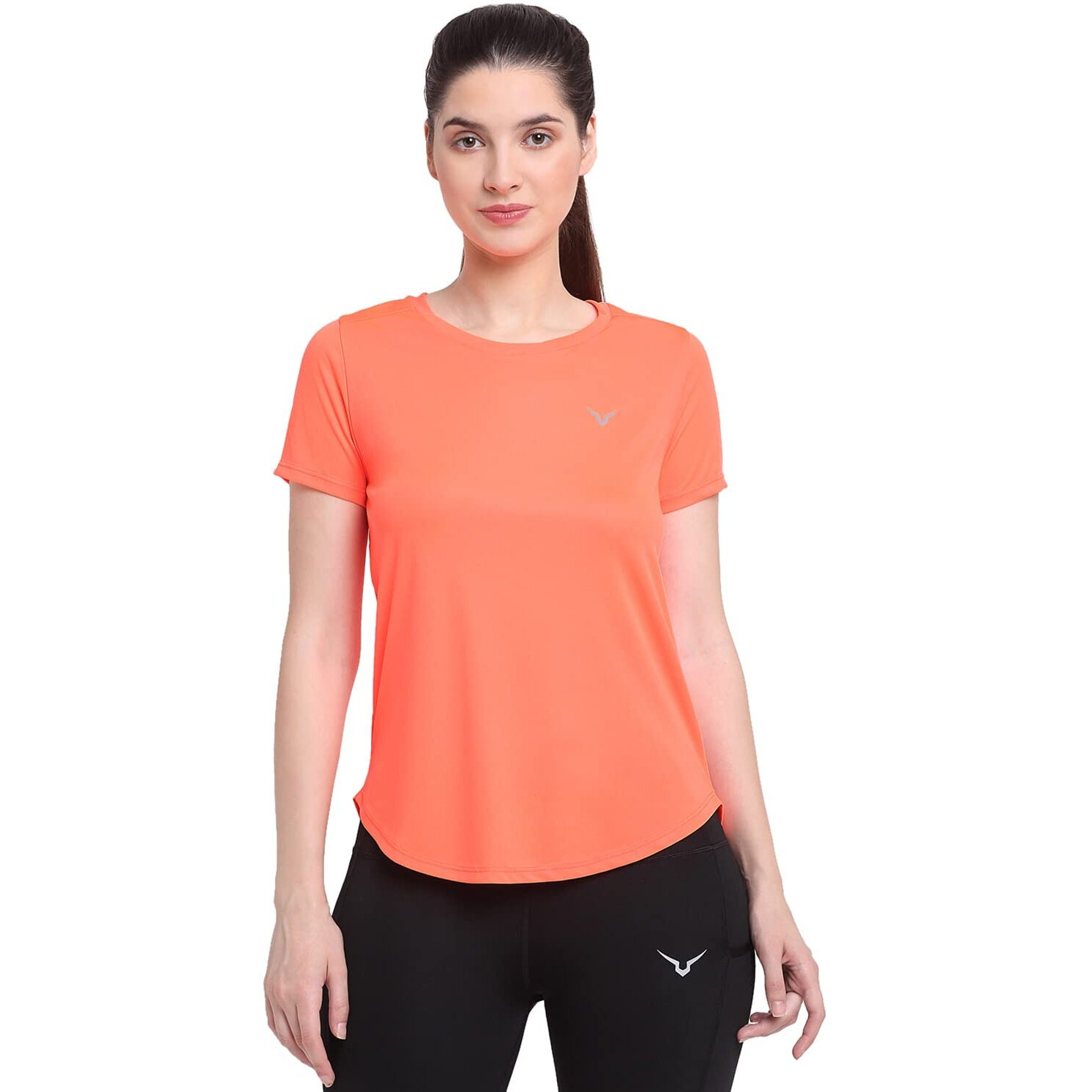 Invincible Womens Top (TE9025XO3_Orange_M)