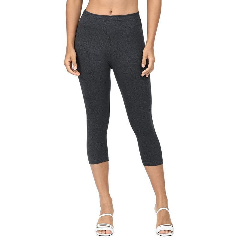 Robinbosky Premium Cotton Lycra Stretchable Capris Leggings (MAntraMel)