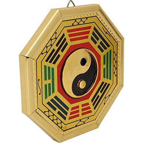 GJ Yin Yang Bagua Metal Showpiece