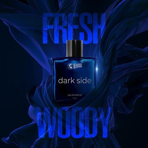 Beardo Dark Side Perfume for Men, 100ml | Fresh, Woody PREMIUM | Men Long Lasting Perfume for Date night fragrance | Body Spray for Men | Ideal gift for men | Rakhi Gift For Brother | Gift For Friends