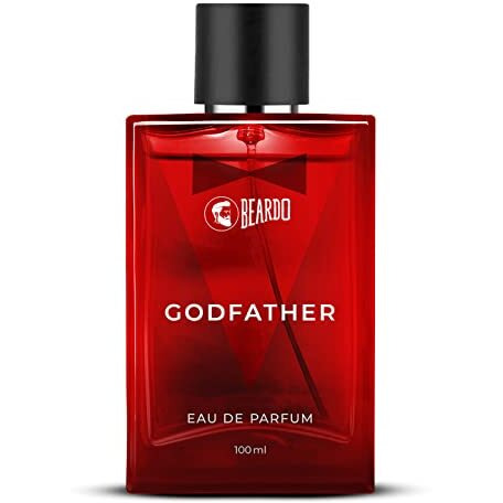 Beardo Godfather Perfume for Men, 100ml | Aromatic, Spicy Perfume for Men Long Lasting Perfume for Date night fragrance | Body Spray for Men | Rakhi Gift For Brother | Gift For Friends