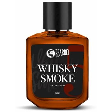 Beardo Whisky Smoke Perfume for Men, 50ml | Spicy, Woody - Oudh Scent Eau De Parfum | Long Lasting Mens Perfume | Best Date Night Fragrance Body Spray | Rakhi Gift For Brother | Gift For Friends