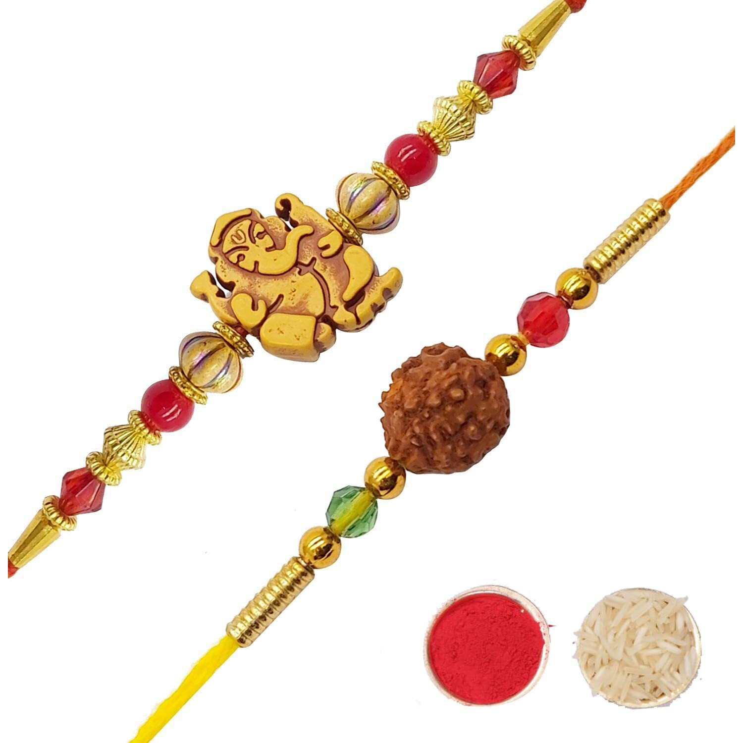 YouBella Rakhi for Brother Jewellery Bracelet Rakhi Combo for Brother, Rakhee Rakhi set for Bhaiyya/Bhai, Rakhi gift for Brother