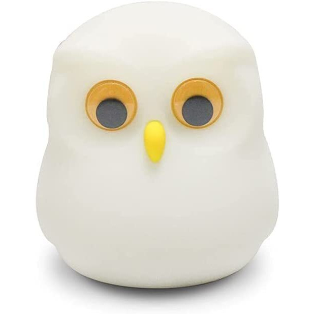 NYRWANA Night Lamp for Bedroom, Cute Lamp, Light Lamp, Night Lamp for Kids, Cute Night Lamp, Silicone Lamp, Birthday Gifts, Kids Room Decor, Lamp for Kids, Rakhi for Brother, Owl Lamp (Multicolor)