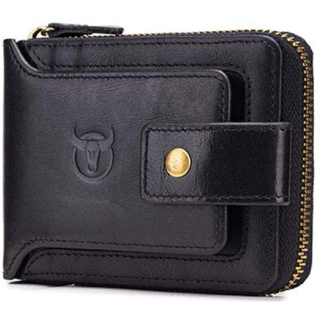 Contacts Mens RFID Blocking Wallet | Genuine Leather Wallet for Men with Rakhi | Gift Set for Brother, Combo (Black)