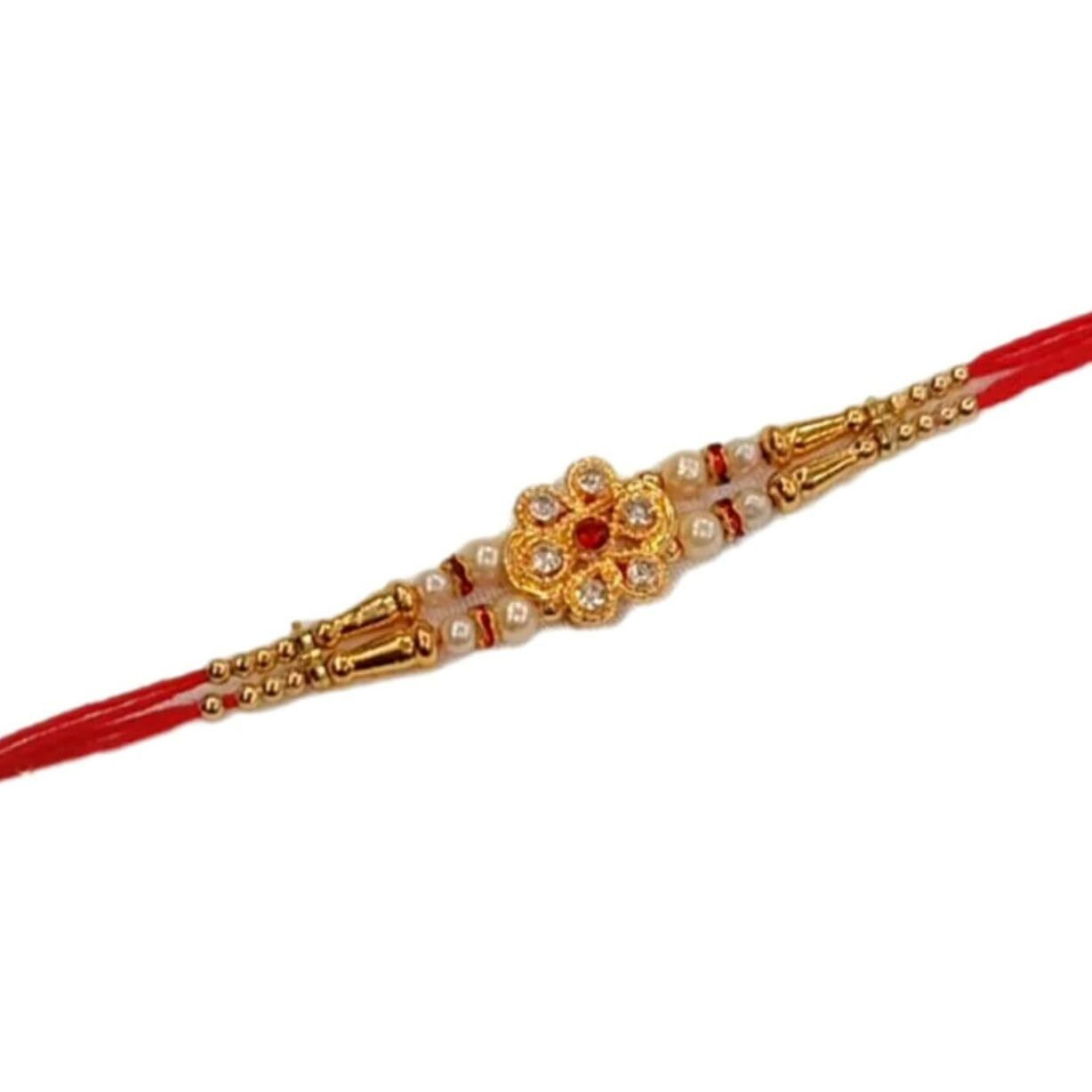 PARTISH Rakhi For Brother l RakhaBandhan Rakhi With Roli Tilak (Pack of 6)