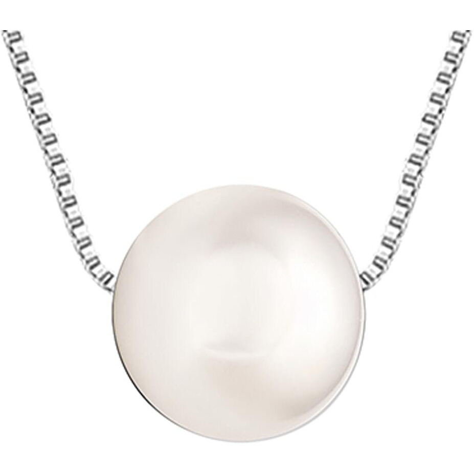 GIVA 925 Silver Anushka Sharma Silver White Pearl Moon Necklace | Necklace to Rakhi Rakshabandhan Gift for Sister Bhabhi, Gifts for Women & Girls | With 925 Stamp & Certificate of Authenticity |