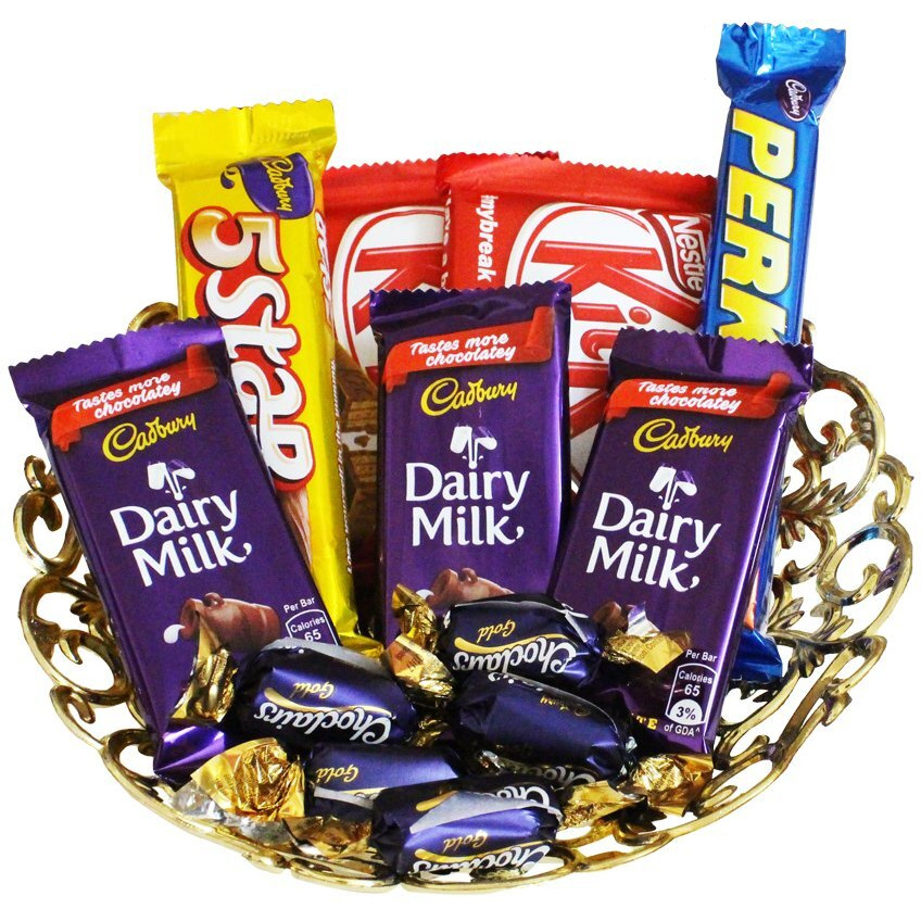 SFU E Com Cadbury Chocolate Gift Combo | Gift for Holi, Rakhi, Diwali, Birthday, Anniversary, Valentine, Him, Her | Chocolate Gift | 190