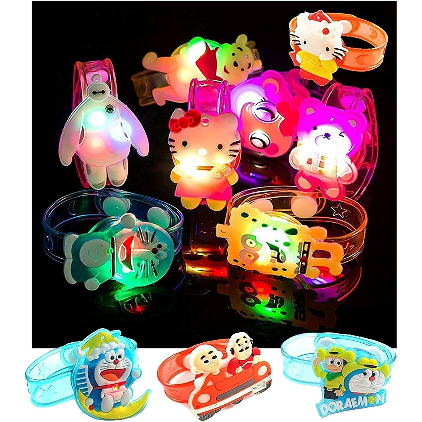 Squickle Led Light Rakhi For Brother Kids Rakhi For Kids Rakhi Bracelet Gift For Brother Rakshabandhan Special Rakhi For Girls And Boys(Multi Cartoon Print) (24)