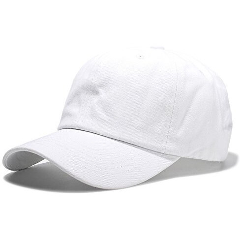 Handcuffs Unisex Baseball Caps | Cotton | Plain | Adjustable | Caps | Lightweight | Stylish | Casual | Sports | Travel | Mens Gifts | Rakhi Gift (White)