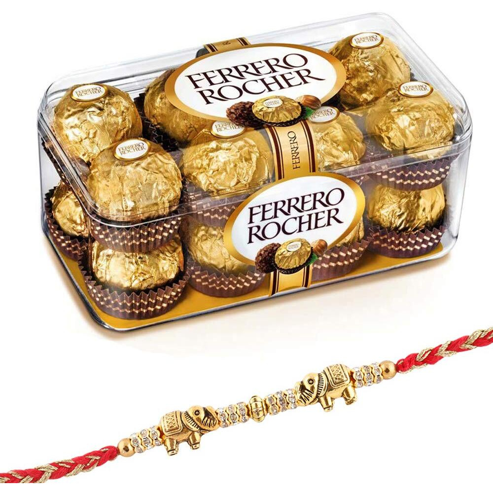 SFU E Com Ferrero Rocher Chocolate 16 Pieces with Rakhi