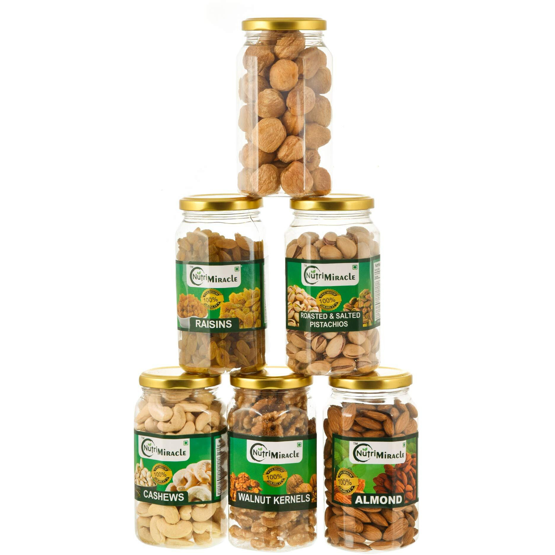 Nutri Miracle RakshaBandhan Gift Hamper with Nuts |Rakhi Gifts for Brother,Sister |Festive Celebration Pack|Anniversary and Birthday gift