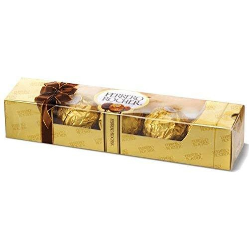 SFU E Com Muffler Teddy with 4 Pcs Ferrero Rocher | Gift for Holi, Rakhi, Diwali, Anniversary, Birthday, Christmas, Valentine, Her, Him | Ferrero Rocher Chocolate Gift | 195