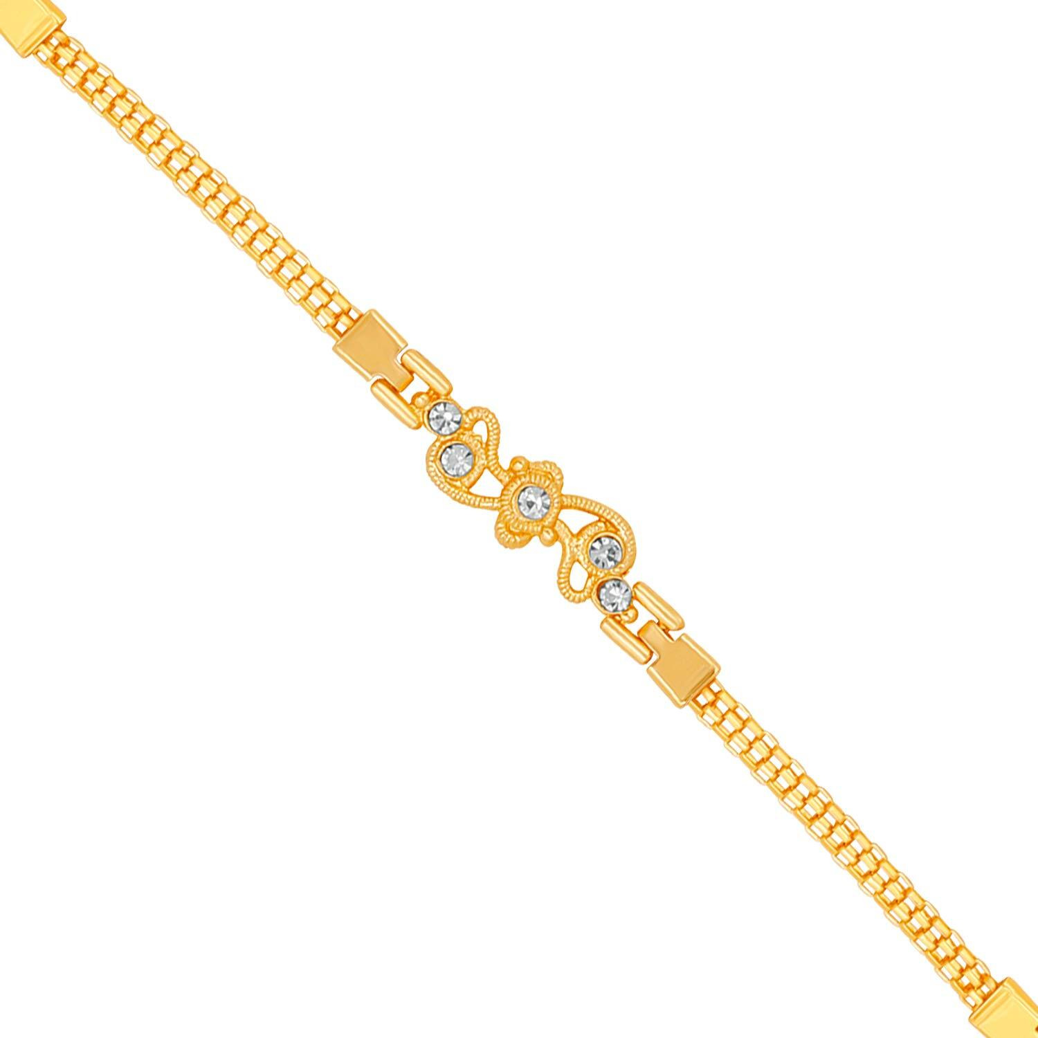 APARA Latest Rakhi Gold Design Combo Bracelet for Boys and Mens