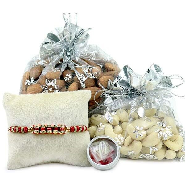 Bay Nut Premium Rakhi Hamper for Brother (h-8)