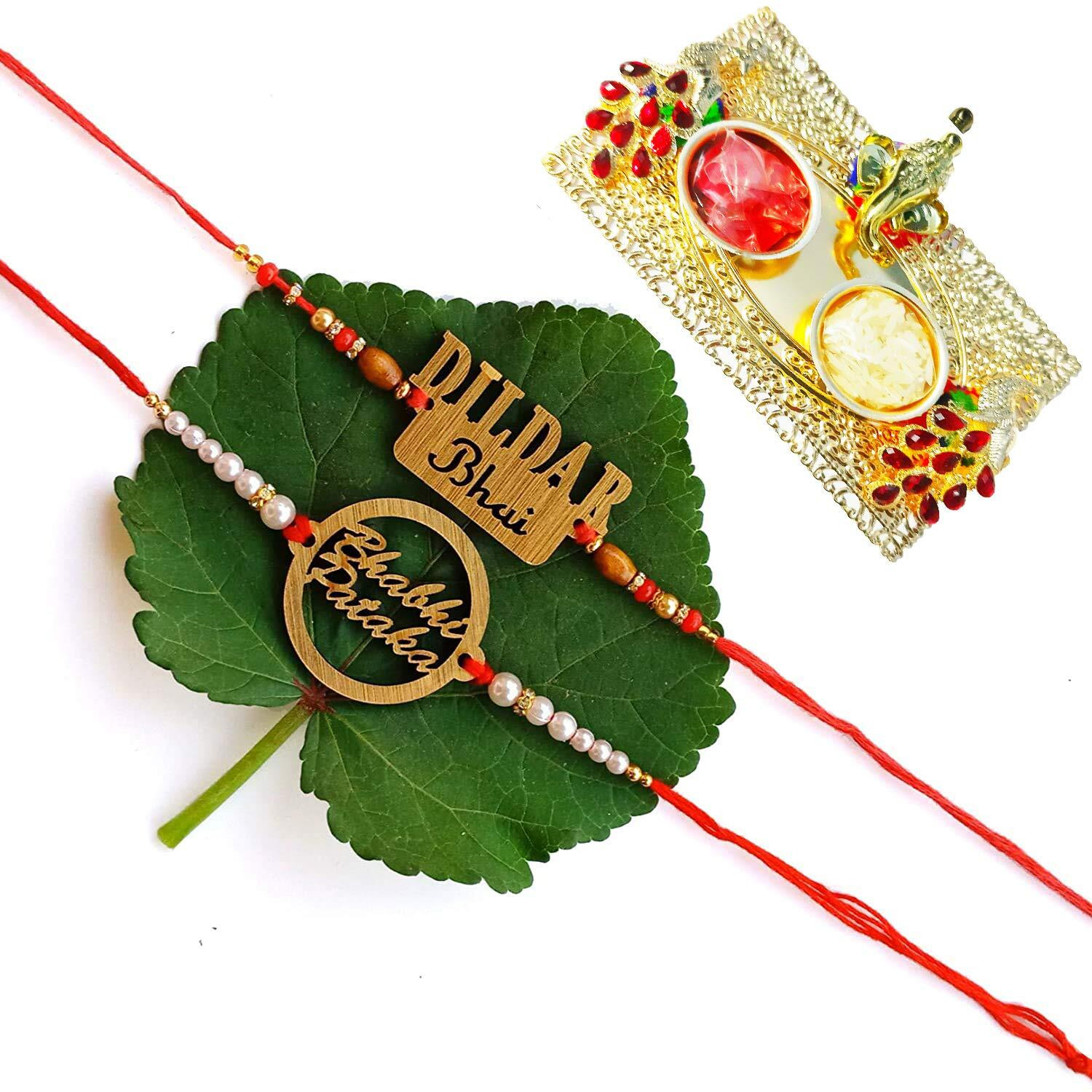 Radhakrishan Stainless Steel Western Rakhi