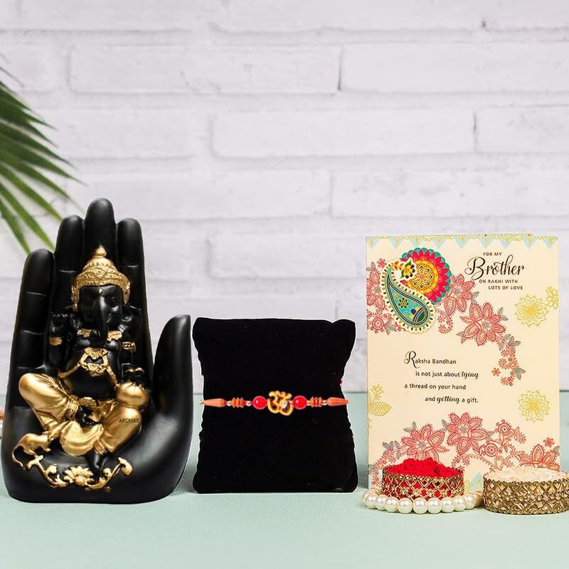 ARCHIES Rakhi Collection For Rakshabandhan | Rakhi For Brother | Rakhi for Bhaiya and Bhabhi | Rakhi Combo Gift Hamper (ACCLAMATION-RELIGIOUS GOD + RAKHI COMBO)