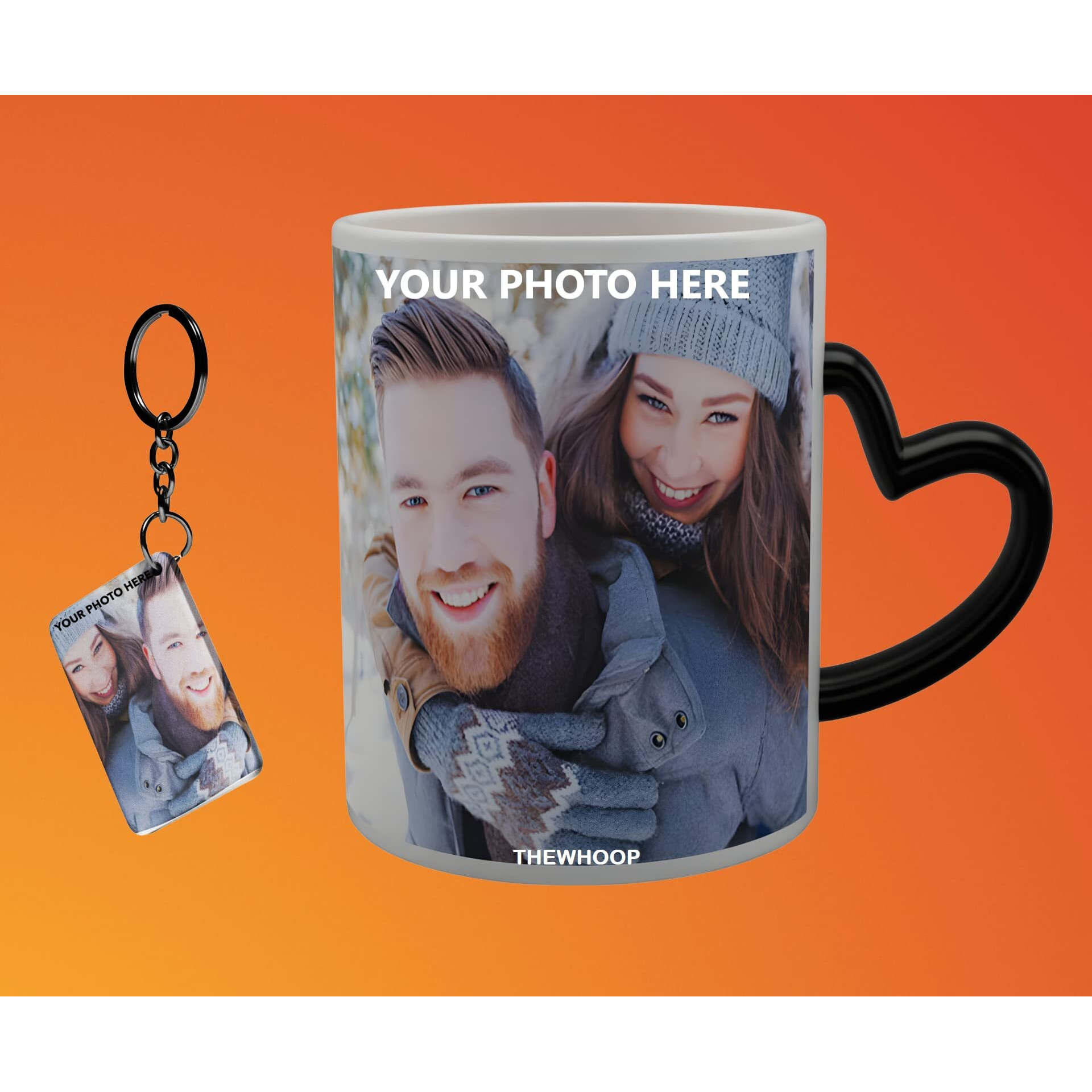 TheWhoop Customized / Personalized Photo Print Coffee Mugs for Valentine Day, Birthday, Anniversary, Motherss Day, Fathers Day, Rakhi and All Other Ocassion