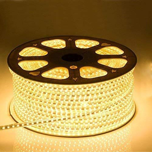 Gesto 3 Meter Rope Led Strip Lights  Outdoor Lights waterproof for Balcony Decoration,Home Decor & Interior Decoration | Decorative Lights for Diwali Decoration,Cove Light for ceiling (Warm White)