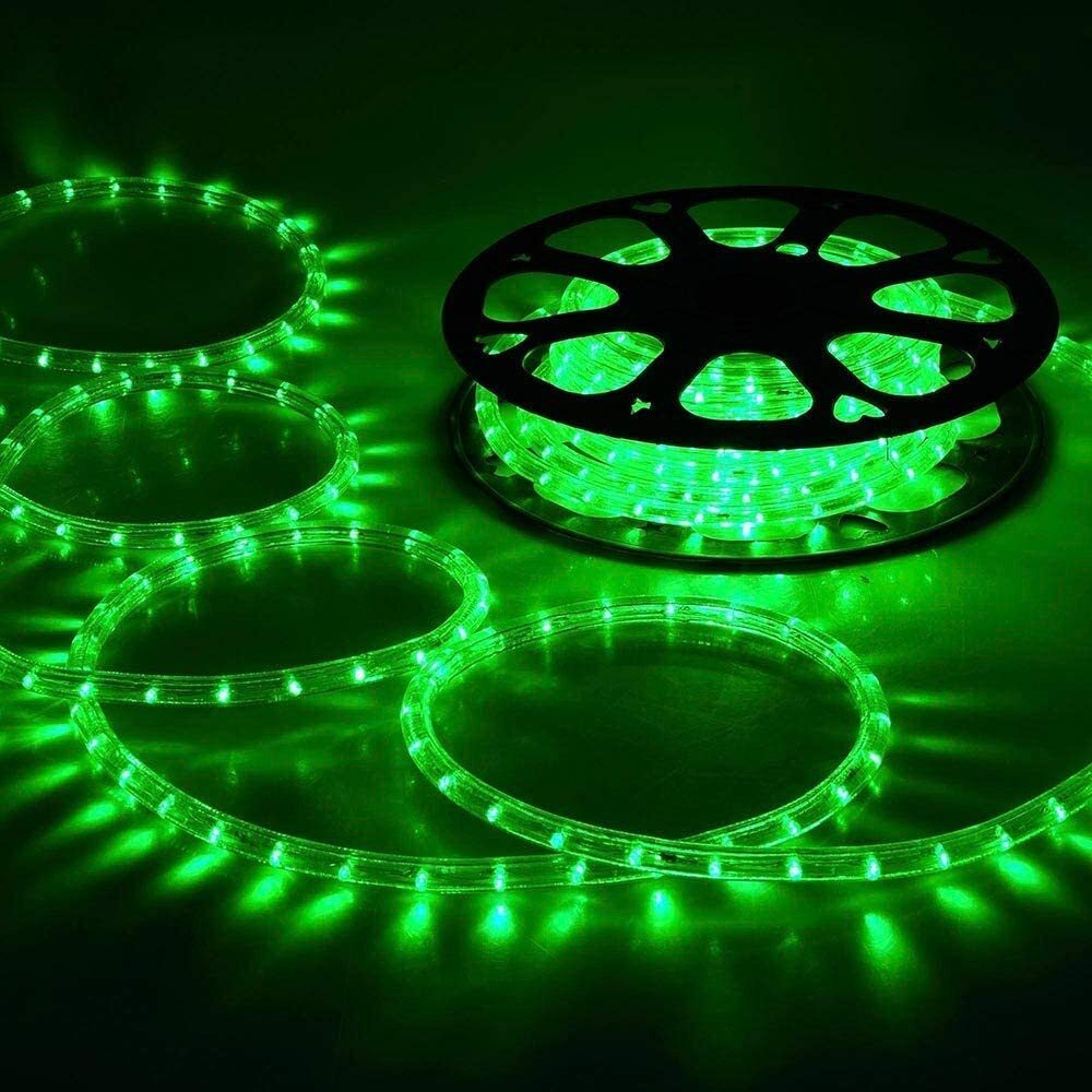 Gesto 3 Meter Rope Led Strip Lights  Outdoor Lights waterproof for Balcony Decoration,Home Decor & Interior Decoration | Decorative Lights for Diwali Decoration,Cove Light for ceiling (Green)