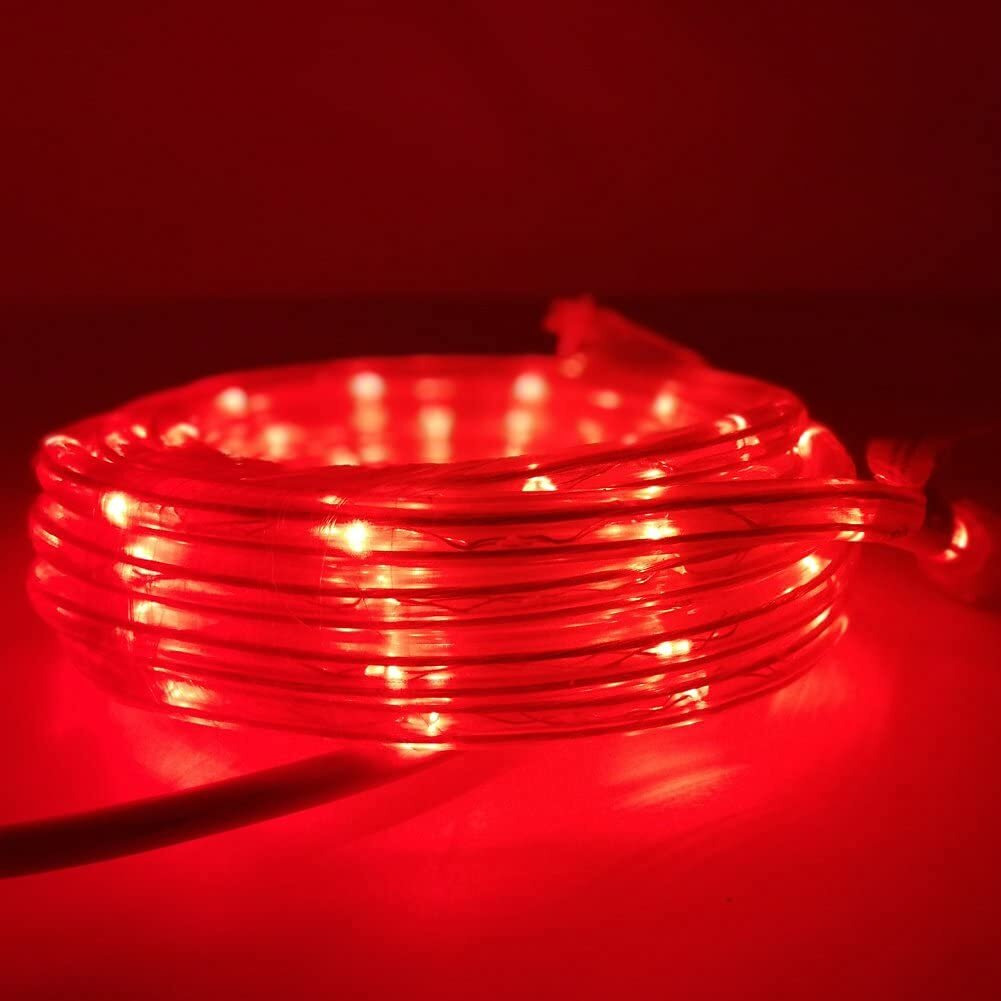 Gesto 5 Meter Rope Led Strip Lights  Outdoor Lights waterproof for Balcony Decoration,Home Decor & Interior Decoration | Decorative Lights for Diwali Decoration,Cove Light for ceiling (Red)