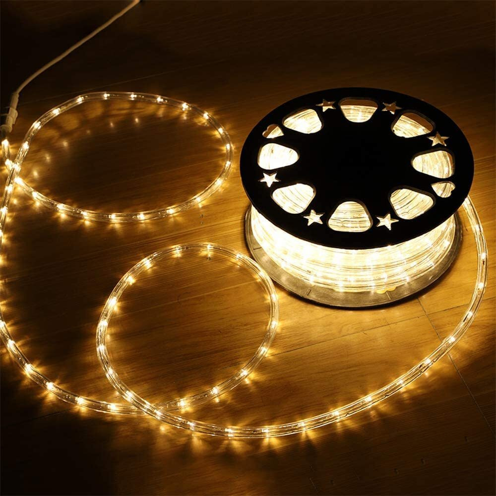 Gesto 10 Meter Led Strip Lights Ceiling Lights for Home Decoration,Rope led Light for Balcony Decoration Outdoor Lights Waterproof |Fairy Lights for Home Decor,Birthday,Diwali Decoration(Warm White)