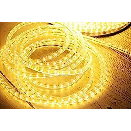 Desidiya 3 Meter LED Rope Light for Decoration-Waterproof Decorative Lights,Cove Light for Ceiling LED Pipe Light for Home Decor | Led Strip Lights for Diwali Decoration,Birthday (Warm White)