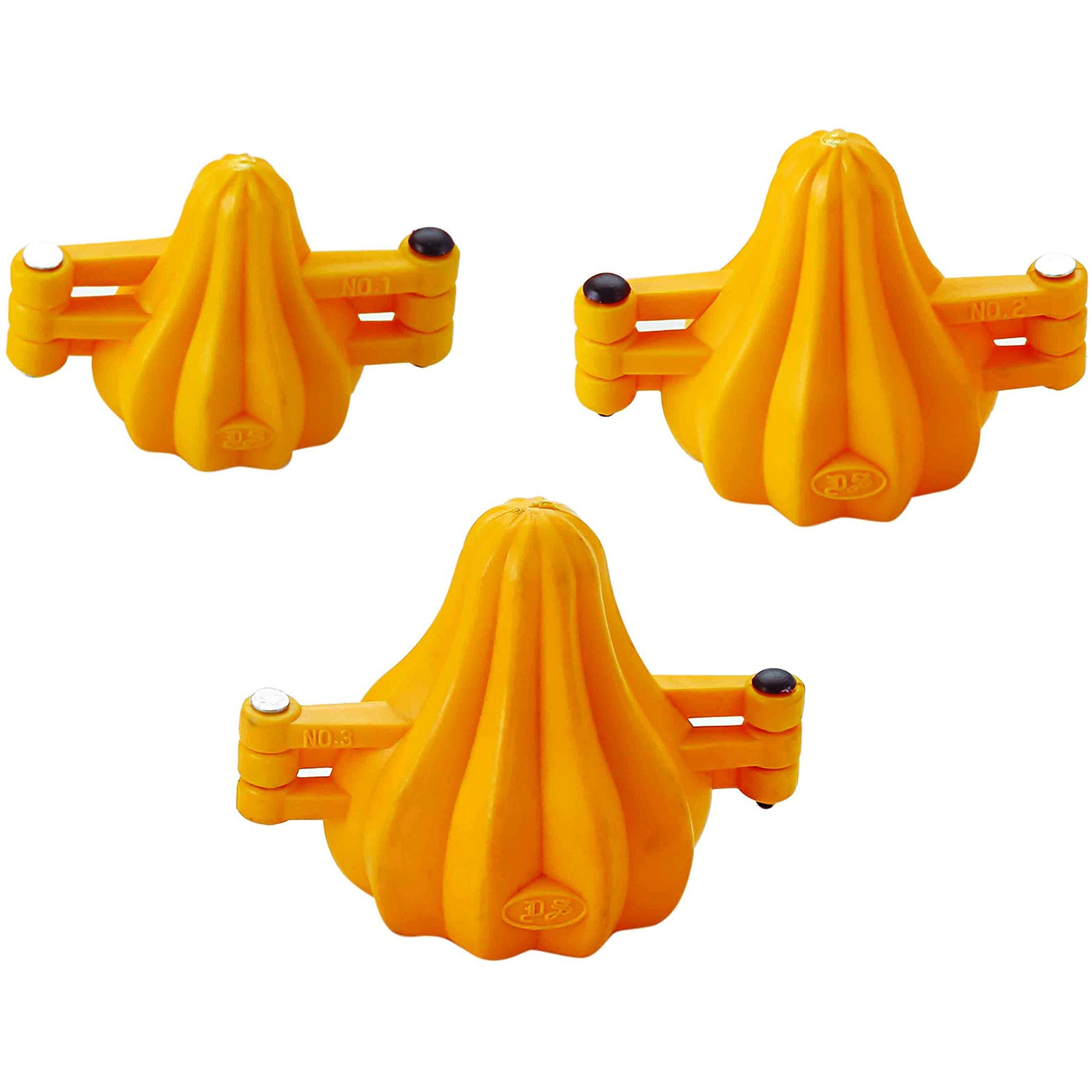 DS Modak Mould Set of 2 | Three Fold Plastic Modak Maker for Ganpati (Small, Medium, Large (2 Fold Modak Mould), Set of 3)