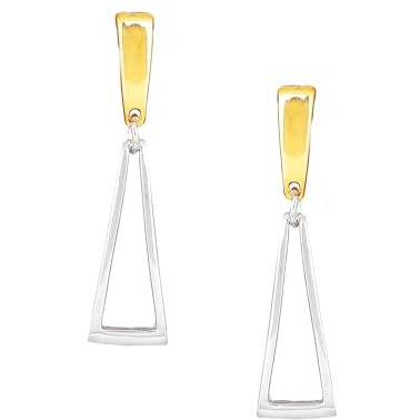 Estele Earrings Jewellery for Women Gold & Rhodium Plated Fancy Designer Dangler Earrings for Girls and Women-404/719 ER