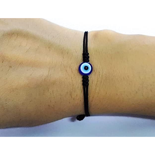 ARTIFICIAL TREE HANDMADE Evil Eye NAZAR DHAGA BRACELET ADJUSTABLE BRACELET FRIENDSHIP BAND FOR WOMEN MEN Nazar Bracelets 2 piece (AT GIRLS BRCT 005)