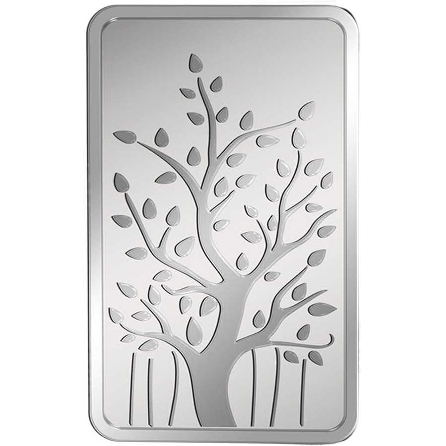 MMTC-PAMP 999.9 Banyan Tree 100 gm 999.9+ Silver Bar