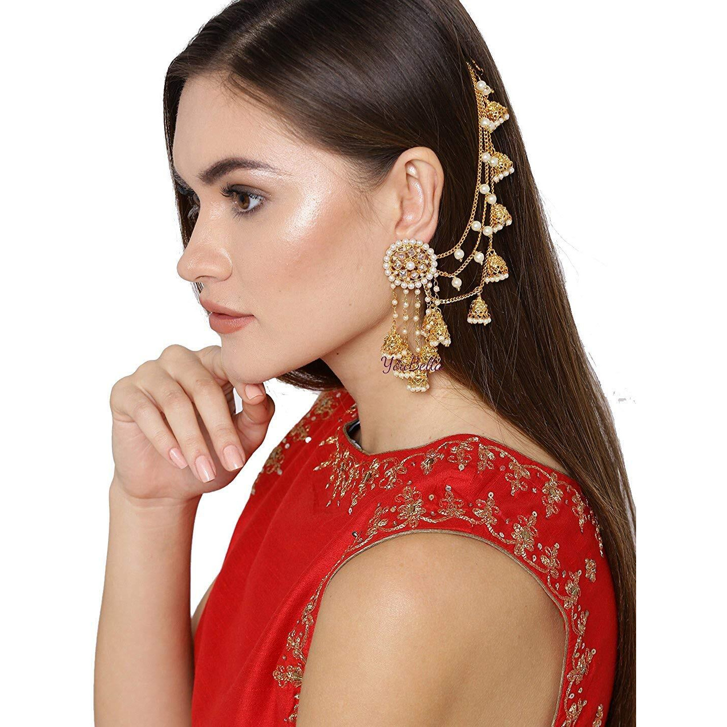 YouBella Earrings For Women Jewellery Traditional Jhumka/Jhumki Earrings For Girls And Women