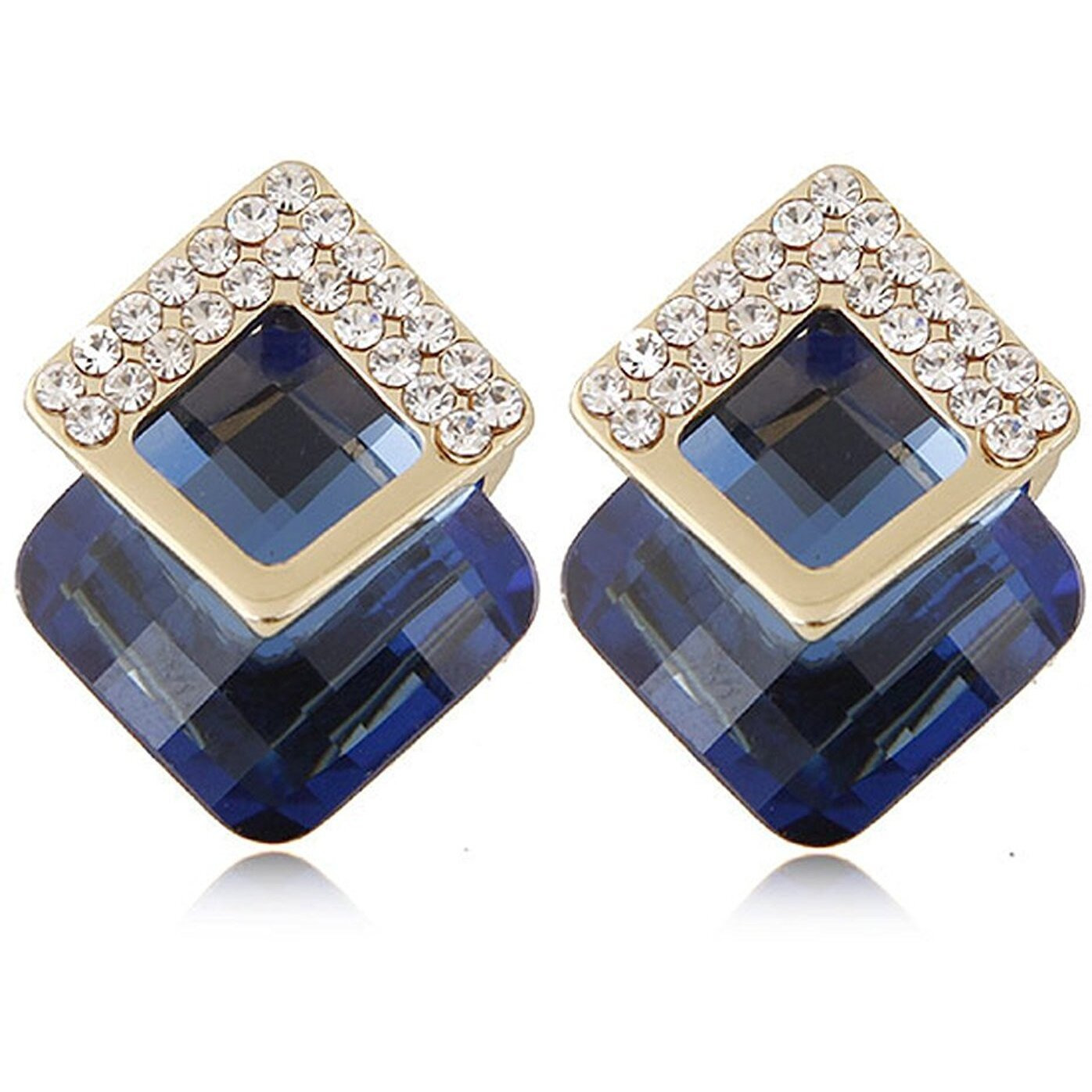 YouBella Fashion Jewellery Earrings for Girls and Women (BLUE)