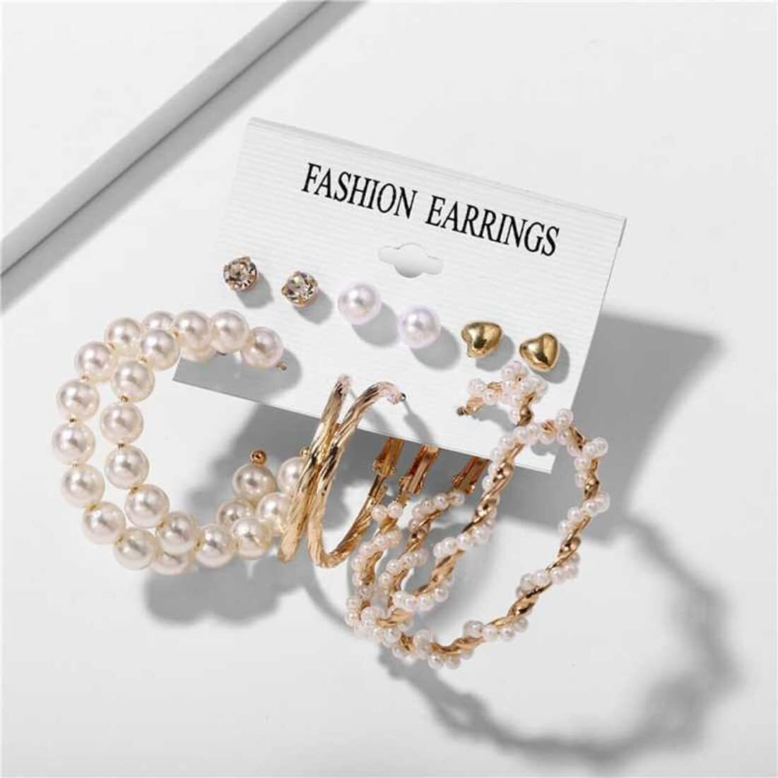 YouBella Fashion Jewellery Gold Plated Ear rings Combo of Earrings for Girls and Women (Style 2)