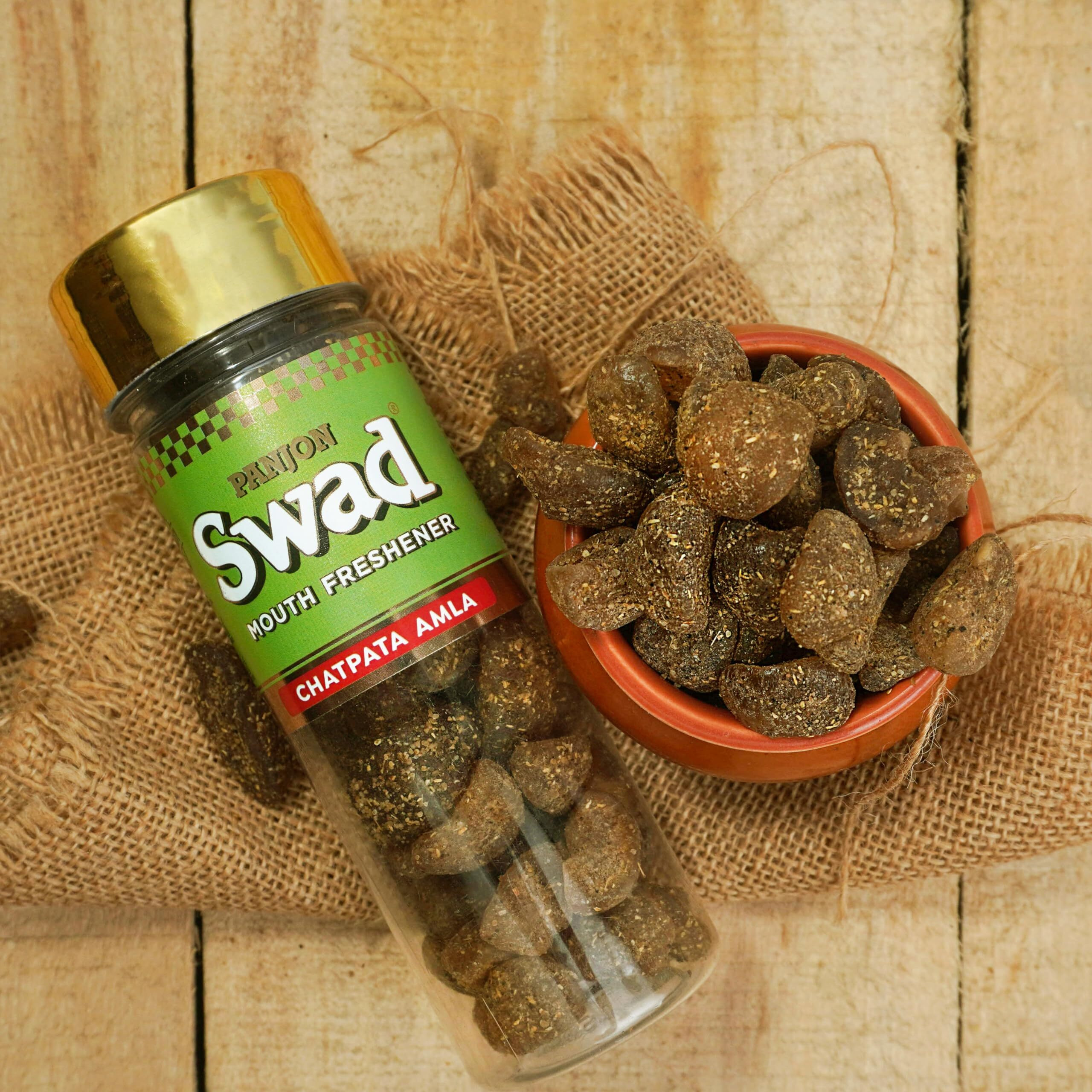 Panjon Swad Chatpata Amla Candy Mukhwas (Pack Of 3 X 115 Grams) | Digestive Mouth Freshener | Hygienically Packed Traditional Pachak | Tasty Mouthfresheners | After-Meal Snack | Dry Mukhwas