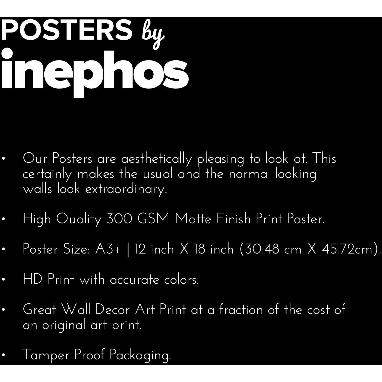 Inephos Paper Abstract Poster, Black, 12 Inch X 18 Inch