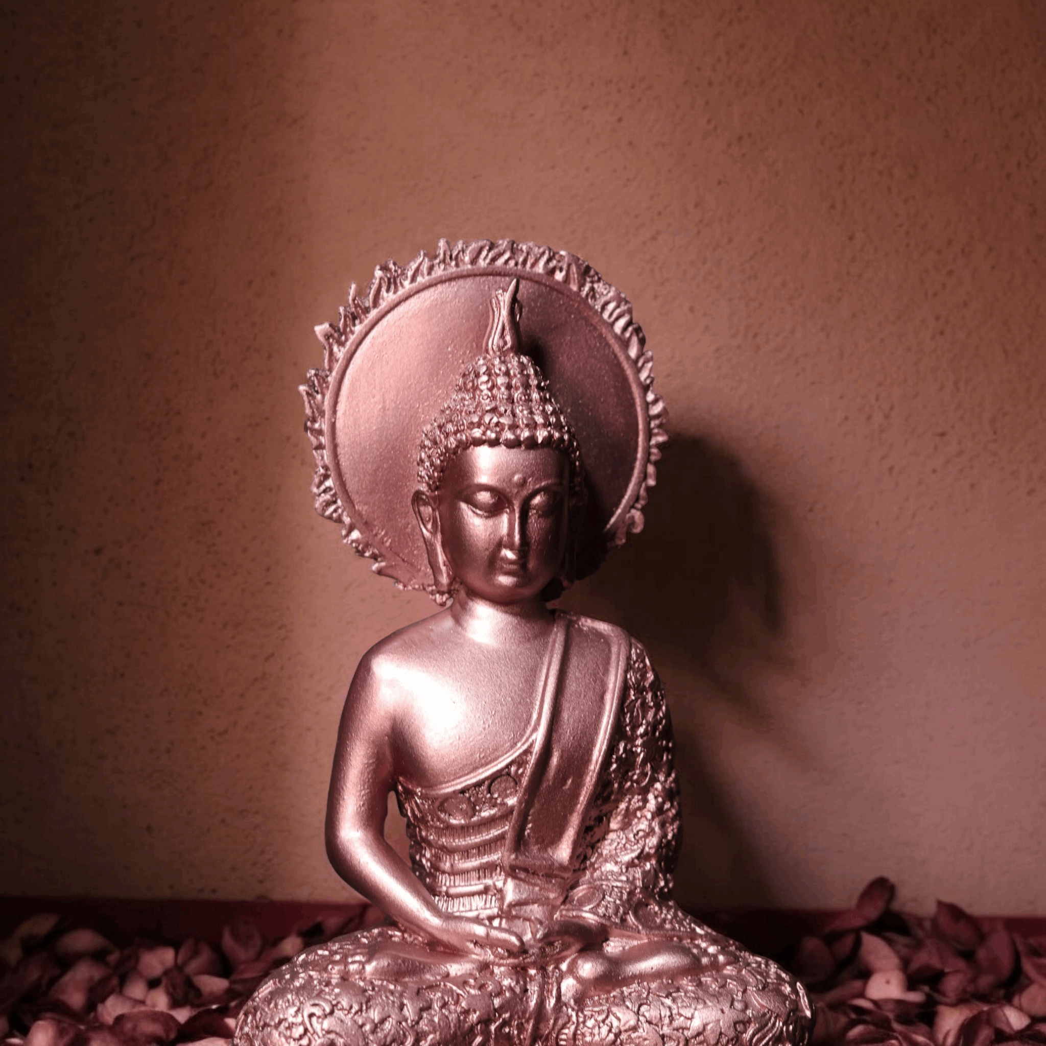 Meditative Buddha Statue with Crown Chakra Beautiful Home Decor , Spa Decor