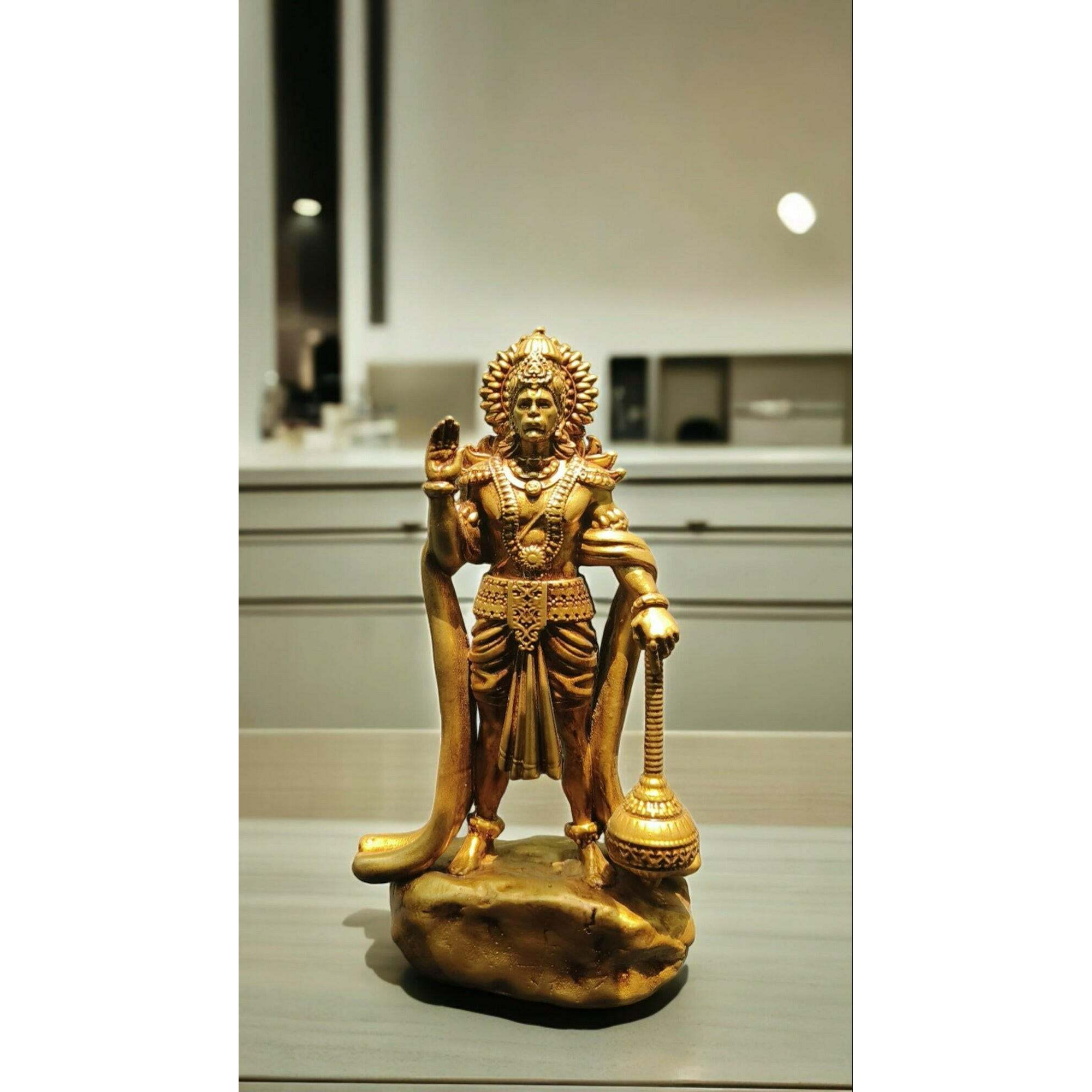 Hanuman Ji Standing Murti Car Dashboard