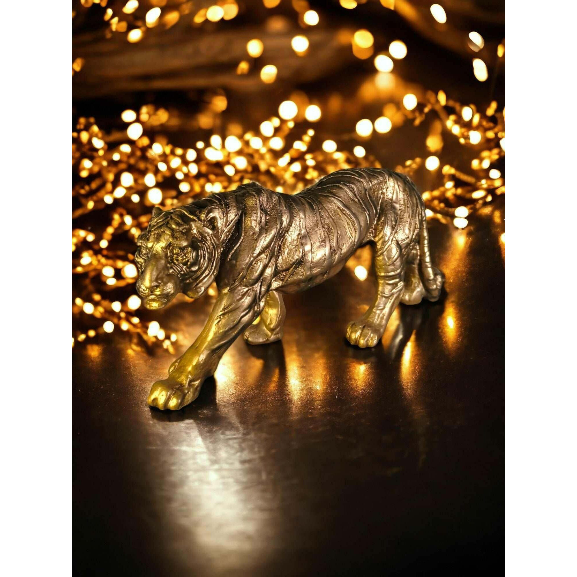 Bengal Tiger Statue - Majestic Wildlife Home Dcor