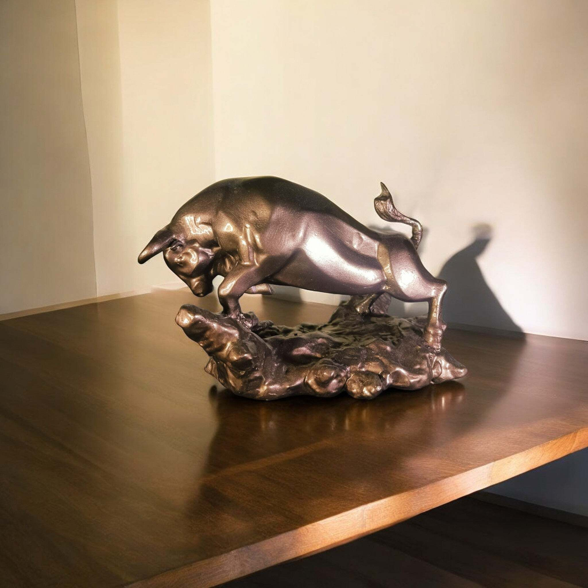 Office Decor Muscular Bull Energy and Strength Embodied for Your Office