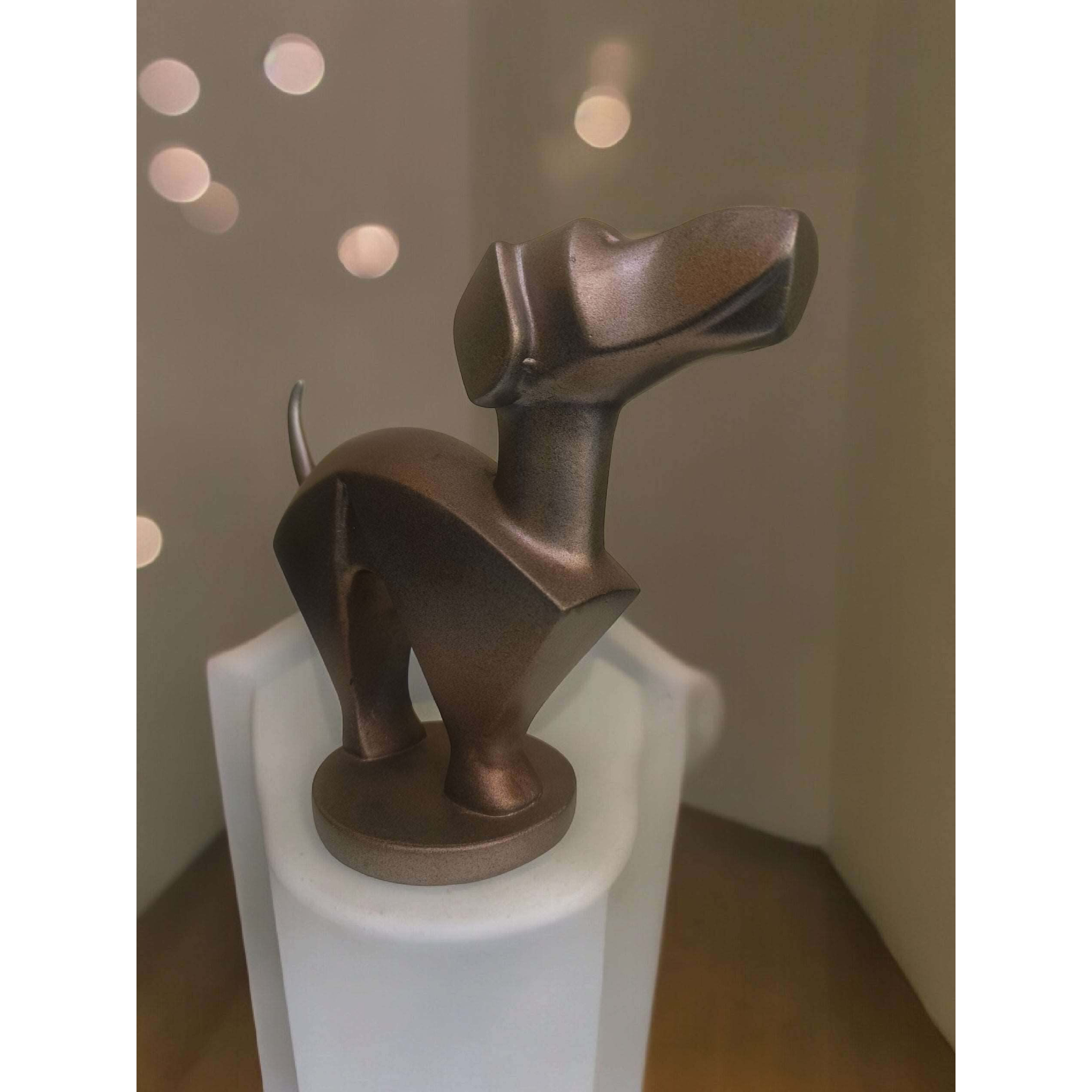 Obedient Dog Statue - Loyal Companion Decor for all dog lovers