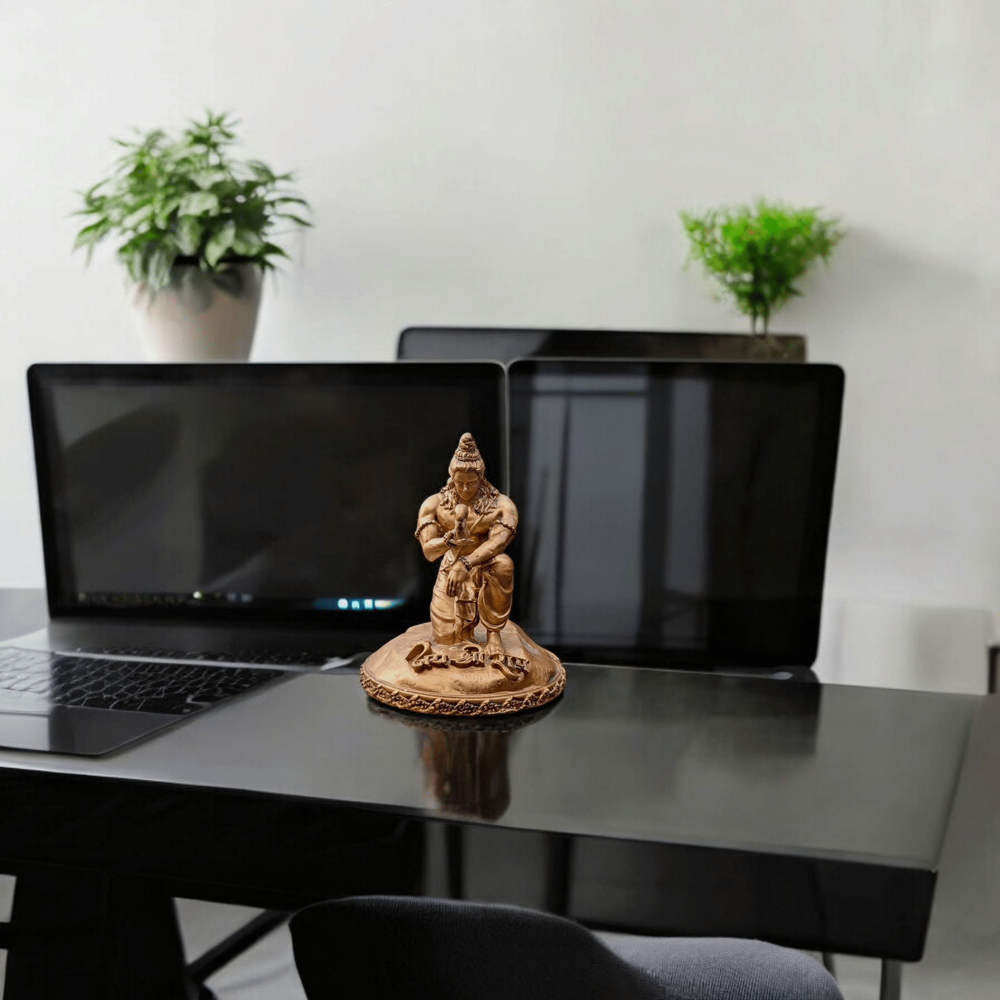 The Divine Touch Shri Ram and the Squirrel's Devotion Murti for Office Decor