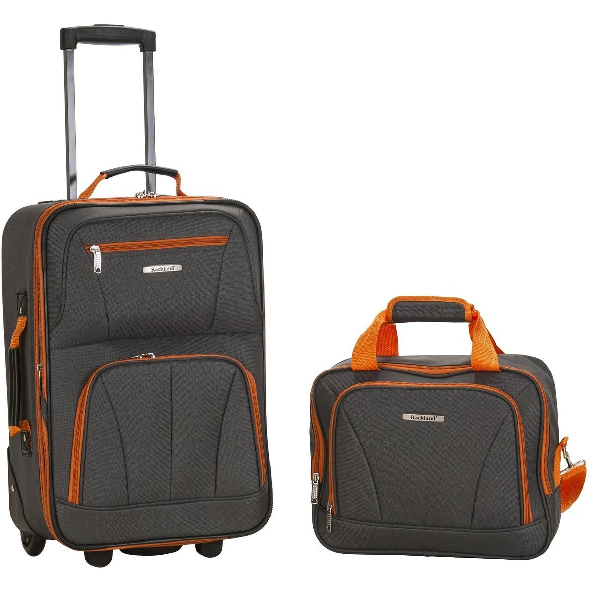 2 PC LUGGAGE SET - CHARCOAL