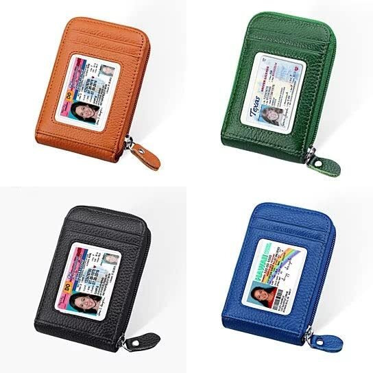 Vista Shops Zip Vault RFID Blocker Card Holder And Wallet