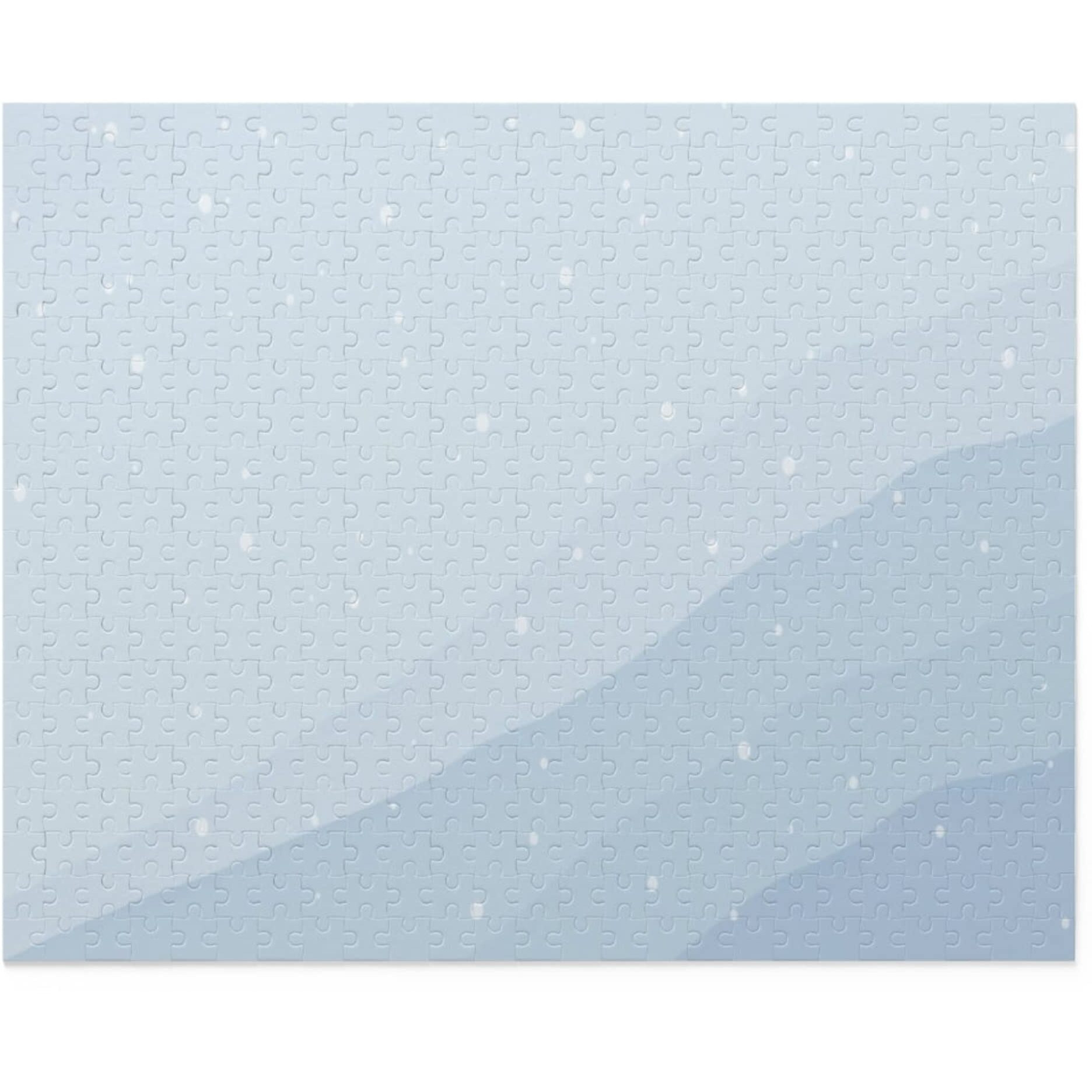 Onetify Snowy Blue Landscape Jigsaw Puzzle 500-Piece